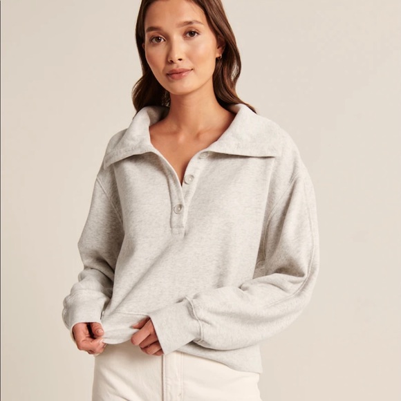 Abercrombie Henley super soft sweatshirt - Picture 2 of 4